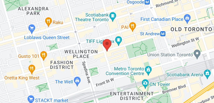 map of #N1005 -355 KING ST W